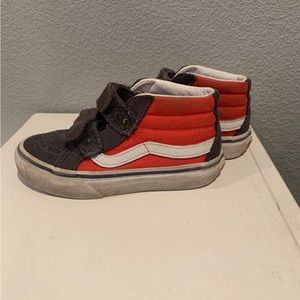 Red & grey Vans